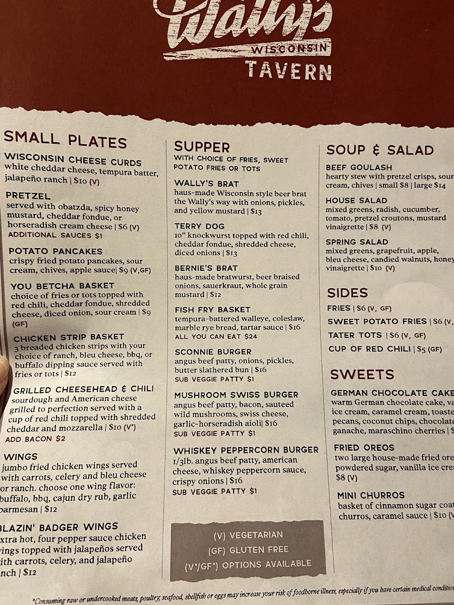 Rhein Haus Denver gluten-free menu