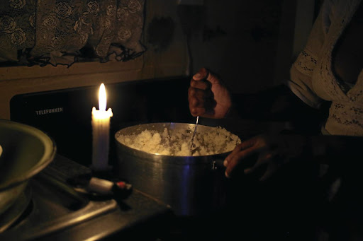 Blackout: These days, you can pay for your power and still not get it. Picture: Reuters/Siphiwe Sibeko