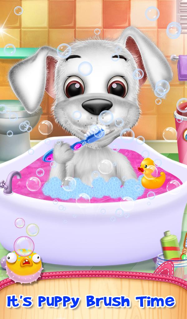 Android application My Sweet Baby Puppy Care screenshort