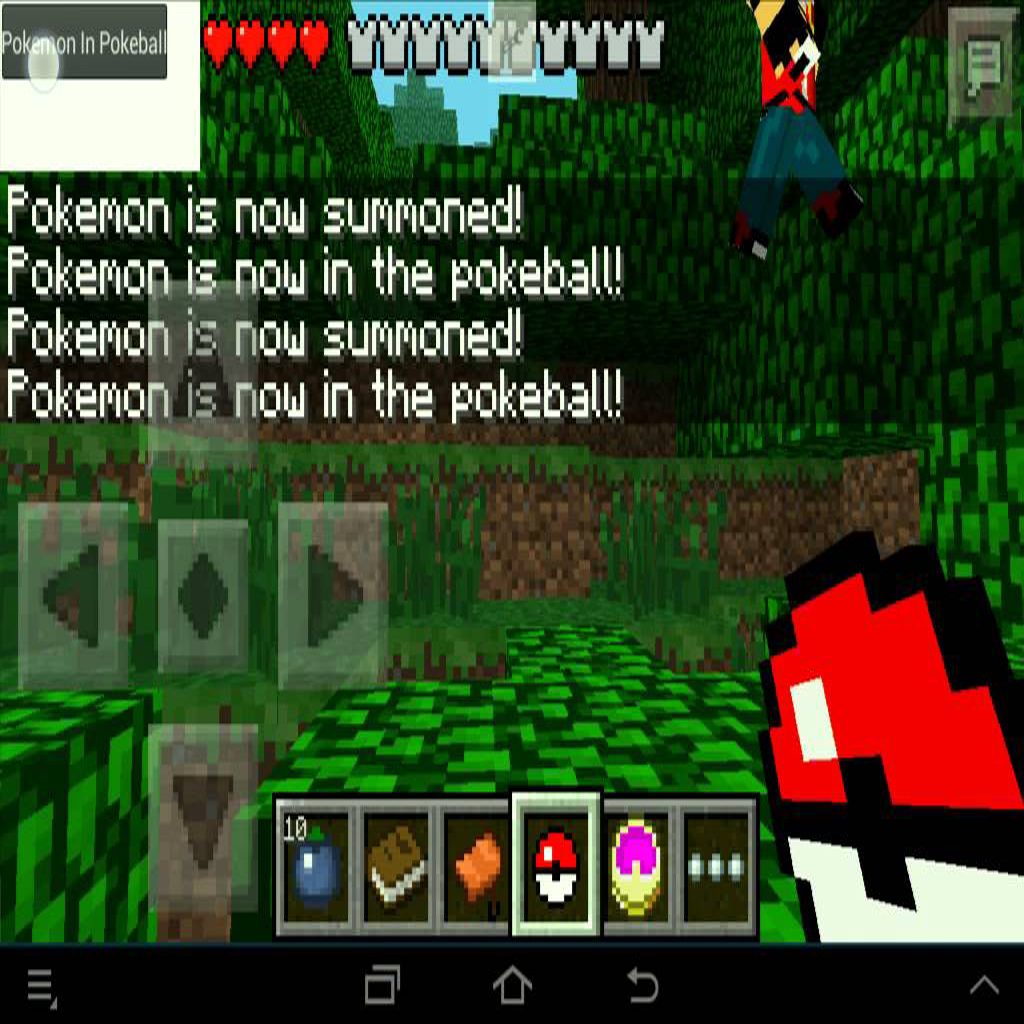 Android application Pixelmon Mod MCPE screenshort