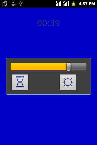 Android application Blue Light screenshort