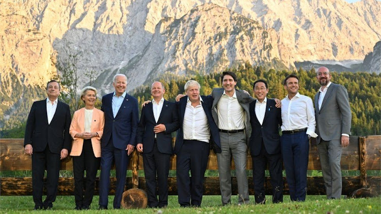 A show of unity: G7 leaders in Bavaria