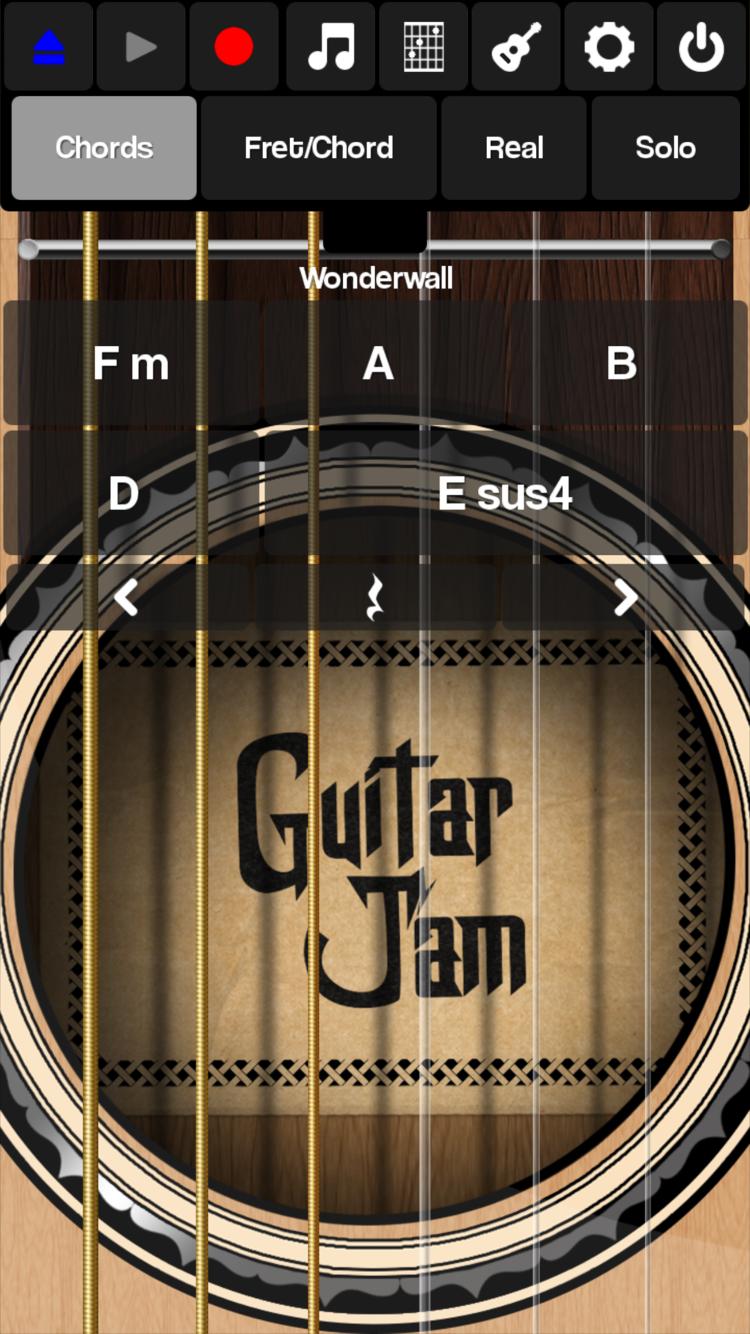 Android application Real Guitar - Guitar Simulator screenshort