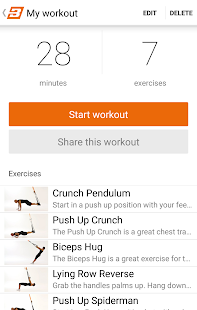 Bodyweight Training m Bändern Screenshot