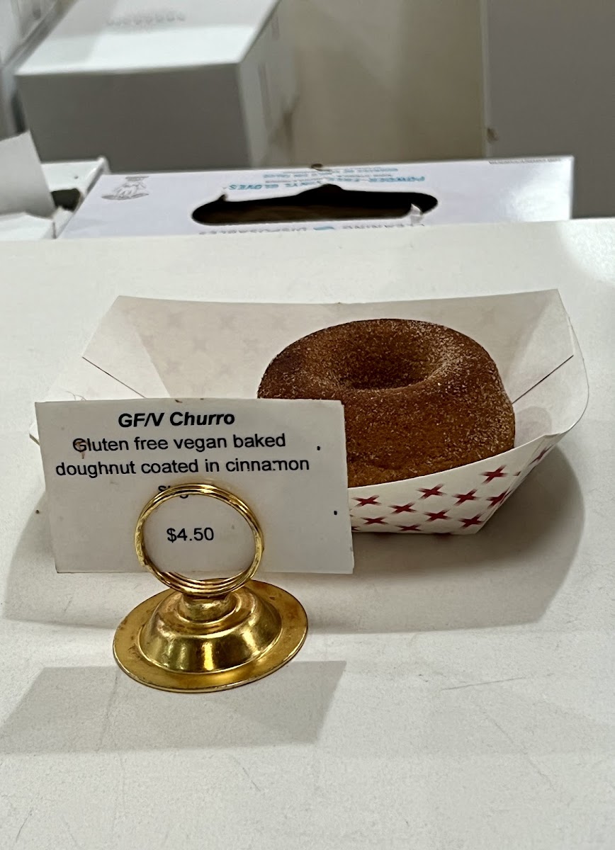 GF/DF Vegan Cinnamon Sugar Donut