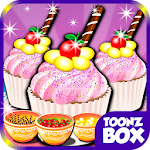 Sweet Candy Cup Cake Cooking Apk