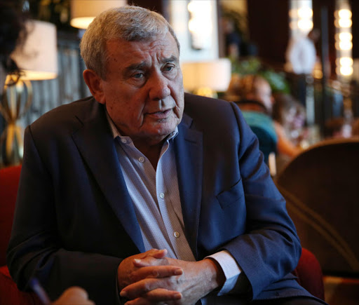 South African hotel magnet Sol Kerzner at his luxury One & Only Hotel in Cape Town. PHOTOGRAPH: ESA ALEXANDER