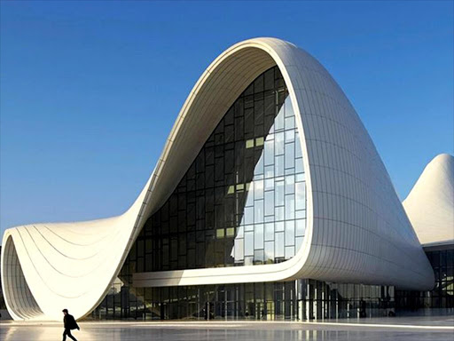 Heydar Alijev cultural centre in Azerbaijan, Zaha Dadid, 2012