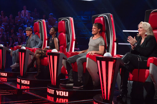 The Voice SA coaches in the first episode of The Voice SA. Picture Credit: @VoiceSA (Twitter)