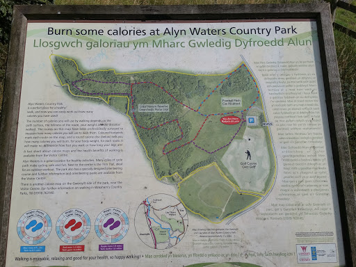 Alyn Waters Llay Trail Map