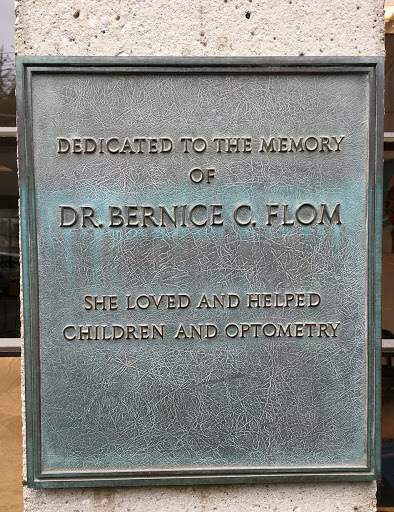 DEDICATED TO THE MEMORY OF DR. BERNICE C. FLOM SHE LOVED AND HELPED CHILDREN AND OPTOMETRY Submitted by @jqmcd