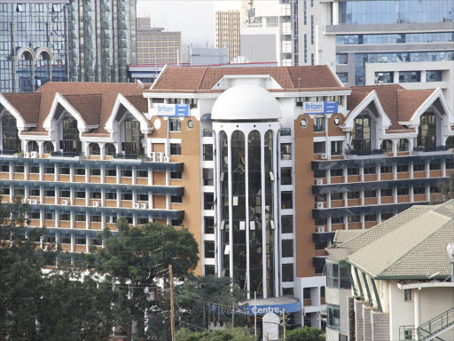 Britam building in Upperhill. Photo/Monicah Mwangi