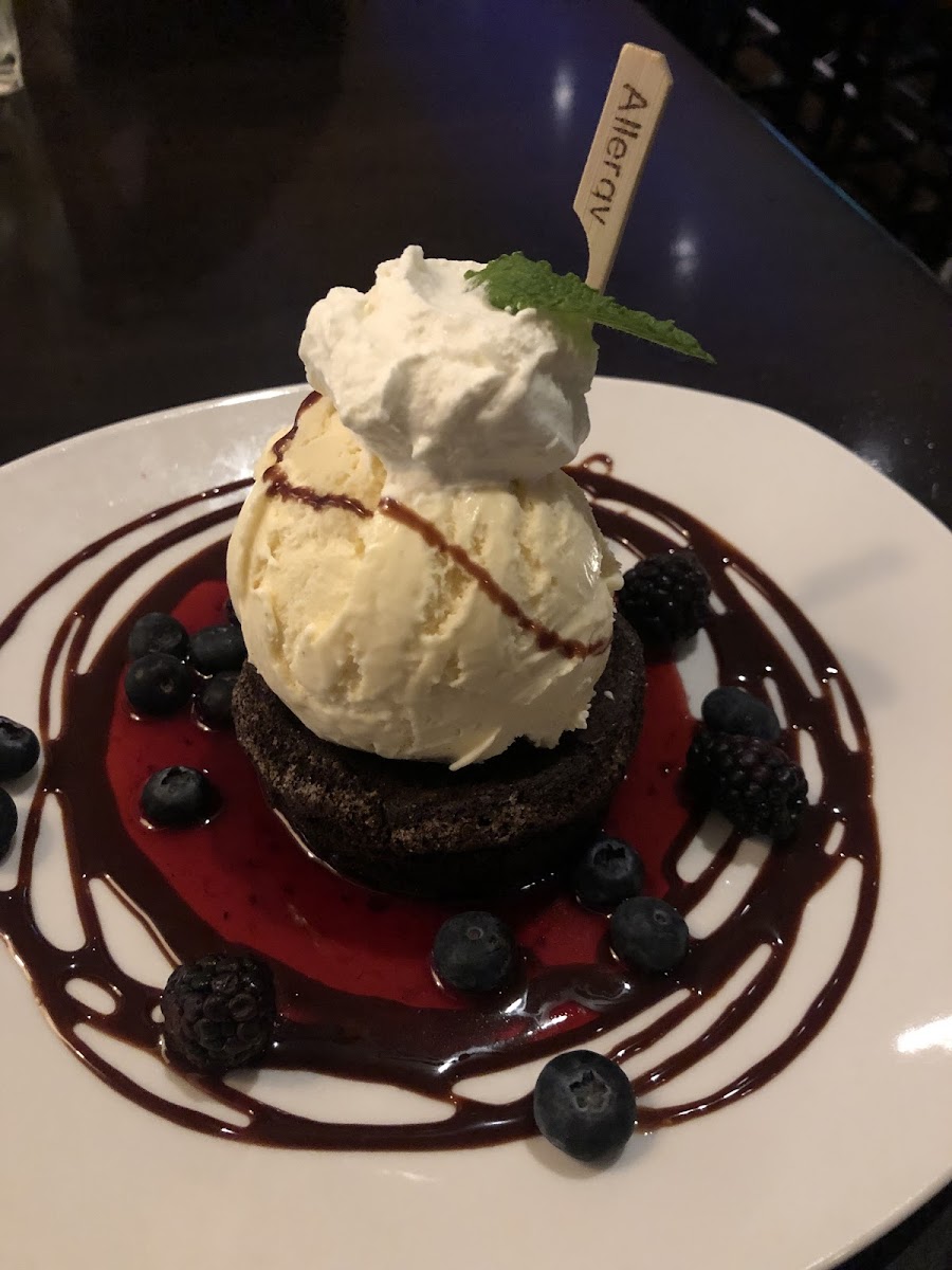 Gluten-Free Dessert at 110 Grill