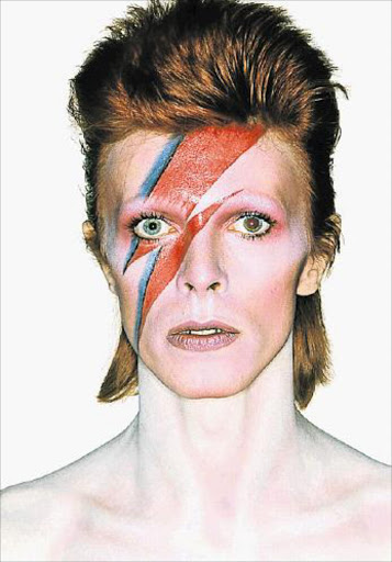 SHAPESHIFTER: David Bowie set the standard for outrageous in the 1970s. Here he is as Aladdin Sane in 1973