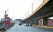 The section of  the M1 double-decker bridge where flooding issues remain, despite the R169m refurbishment.