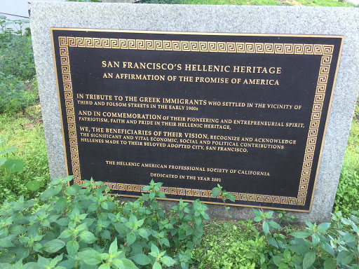 SAN FRANCISCO'S HELLENIC HERITAGE AN AFFIRMATION OF THE PROMISE OF AMERICA IN TRIBUTE TO THE GREEK IMMIGRANTS WHO SETTLED IN THE VICINITY OF THIRD AND FOLSOM STREETS IN THE EARLY 1900s AND IN...
