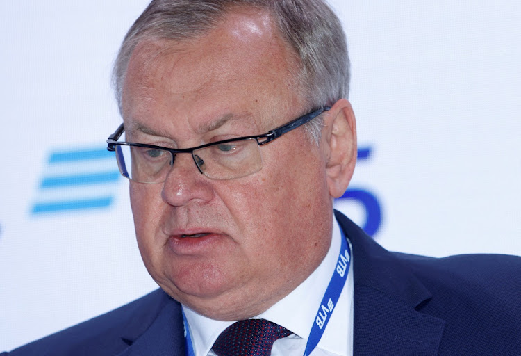CEO of VTB bank Andrey Kostin. File photo: MAXIM SHEMETOV/REUTERS