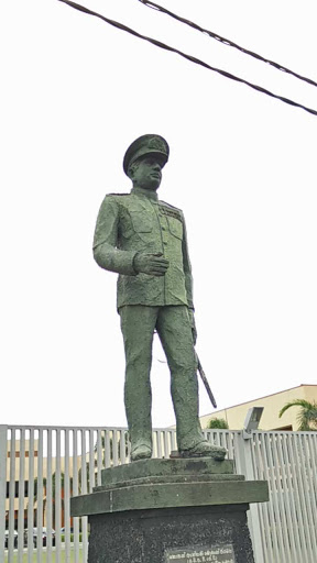 Statue of Rear Admiral Jayamaha.