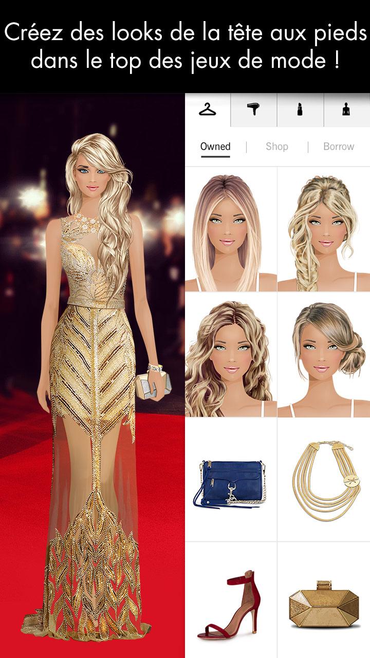 Android application Covet Fashion - Dress Up Game screenshort