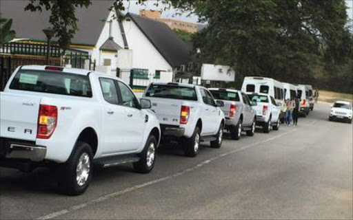 ANC businessman Robert Gumede donated four buses, 10 Ford Rangers and 20 iPads to boost the party’s campaigning in Mpumulanga, his home province.