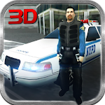 Urban Crime City Police Van 3D Apk