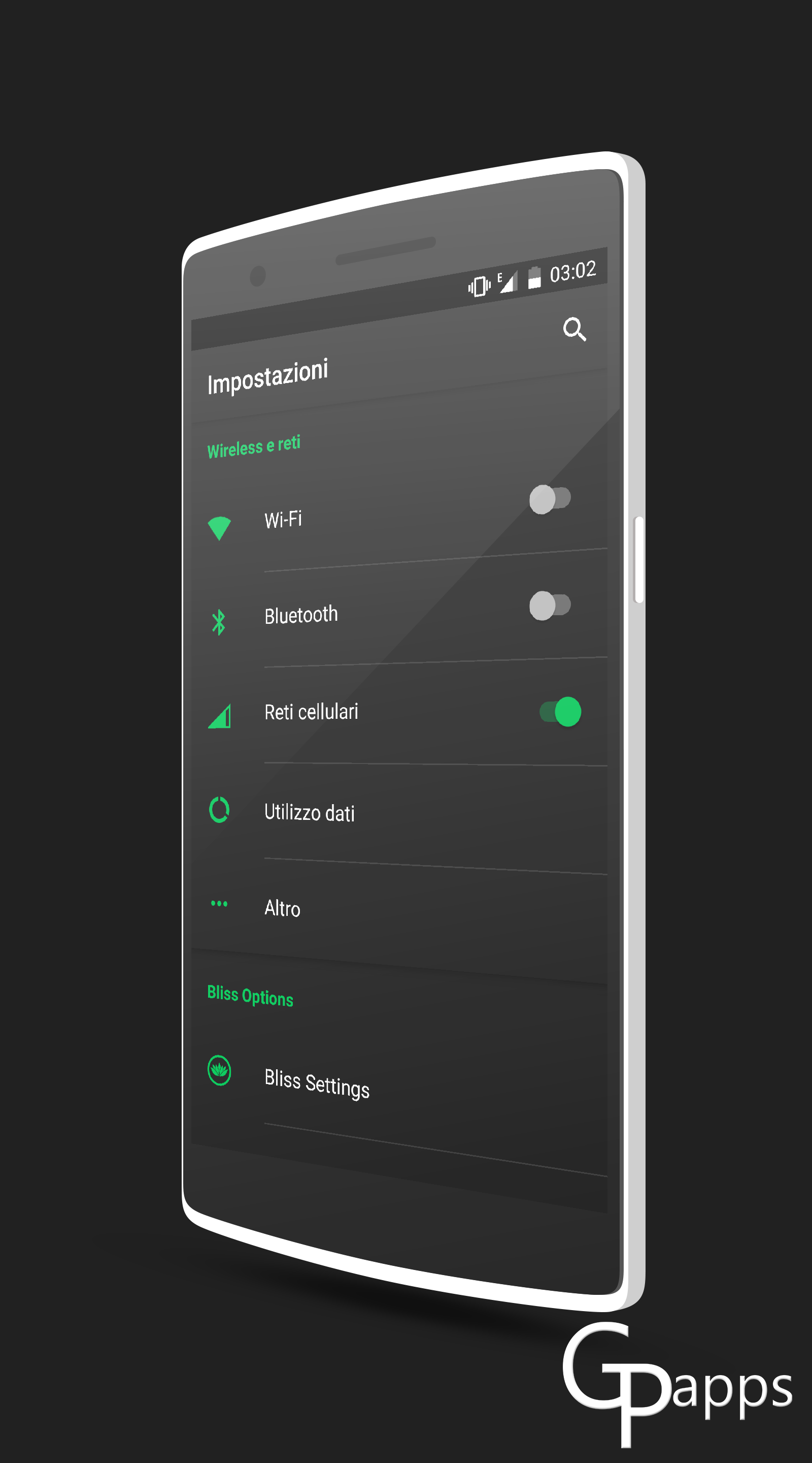 Android application Oxygen Emerald CM13/12.1 screenshort