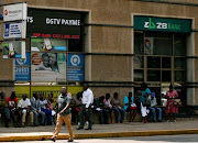 Zimbabweans queue outside a bank in Harare, Zimbabwe on February 25 2019. 