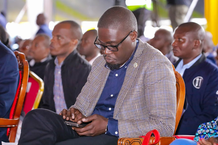 Nairobi Governor Johnson Sakaja at St. Mary’s Msongari, Nairobi on April 6, 2024