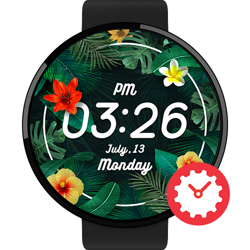 Tropical watchface by Kallos