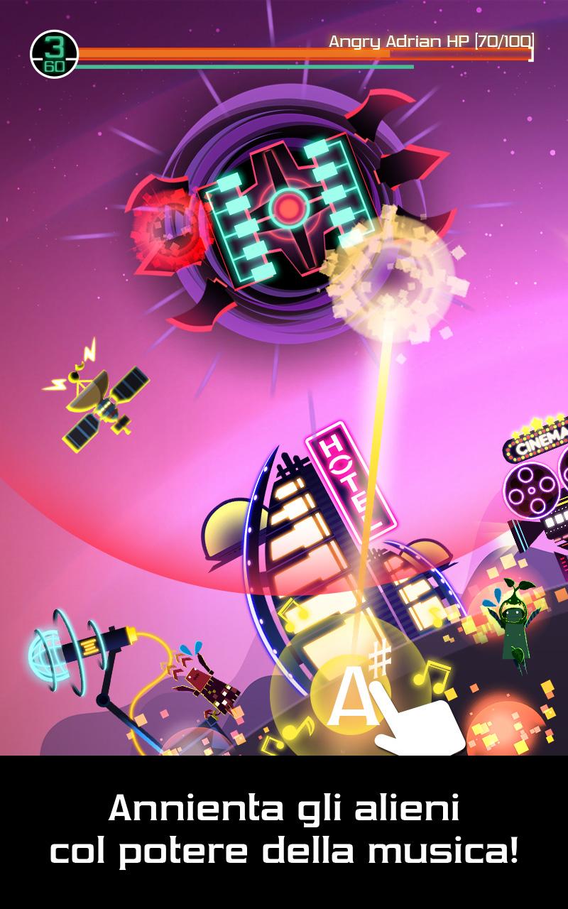 Android application Groove Planet Beat Blaster MP3 screenshort