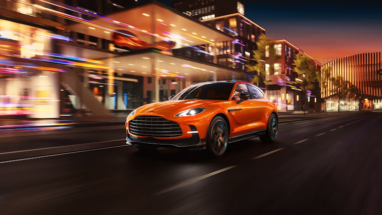 Bold new colours and a redesigned interior lead the 2024 upgrades in the Aston Martin DBX707. Picture: SUPPLIED