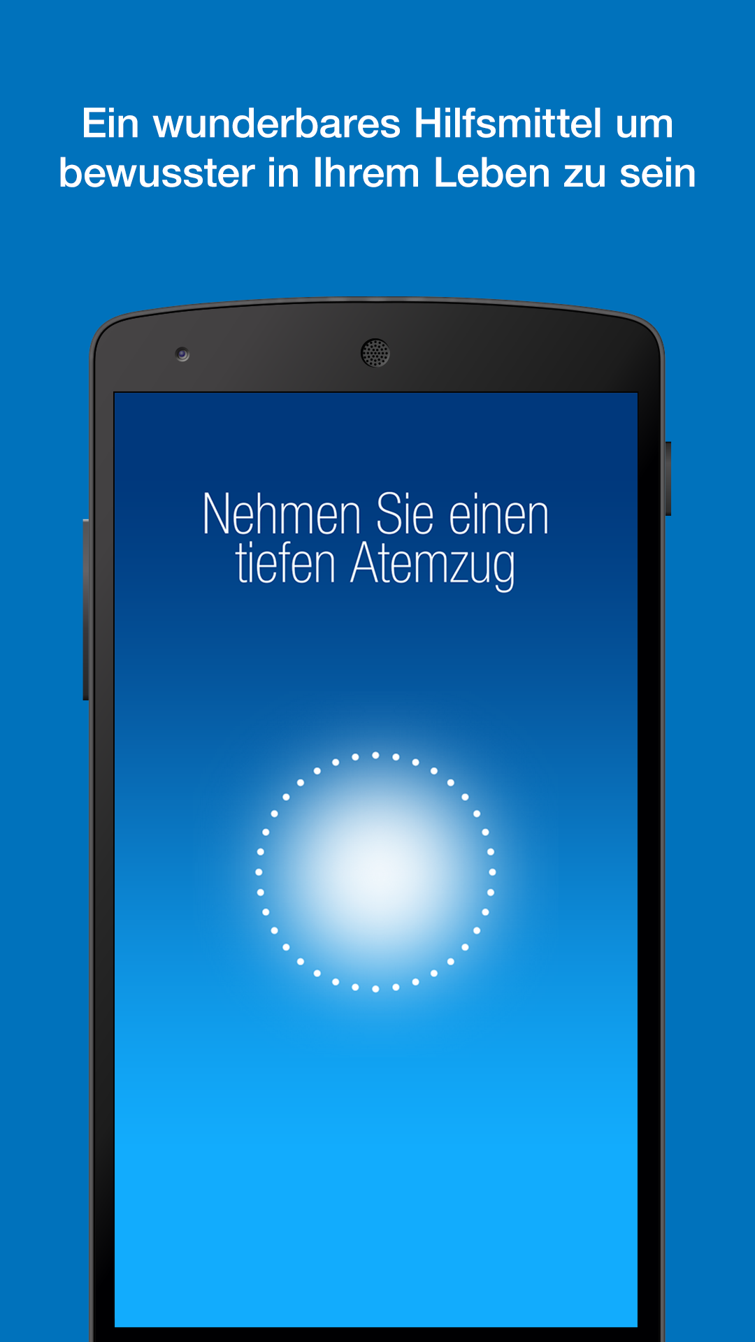 Android application Die Achtsamkeit App screenshort