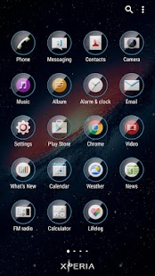 How to install Lx™ Cyan Circle Premium Theme patch 1.2 apk for bluestacks