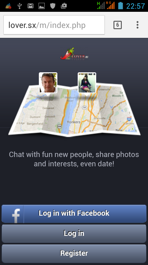 Android application Dating screenshort