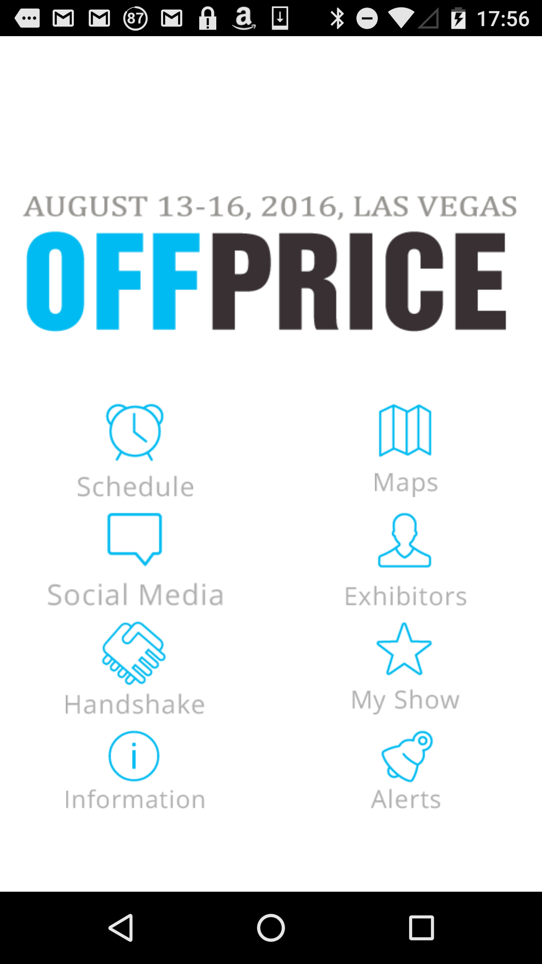 Android application OFFPRICE SHOW screenshort