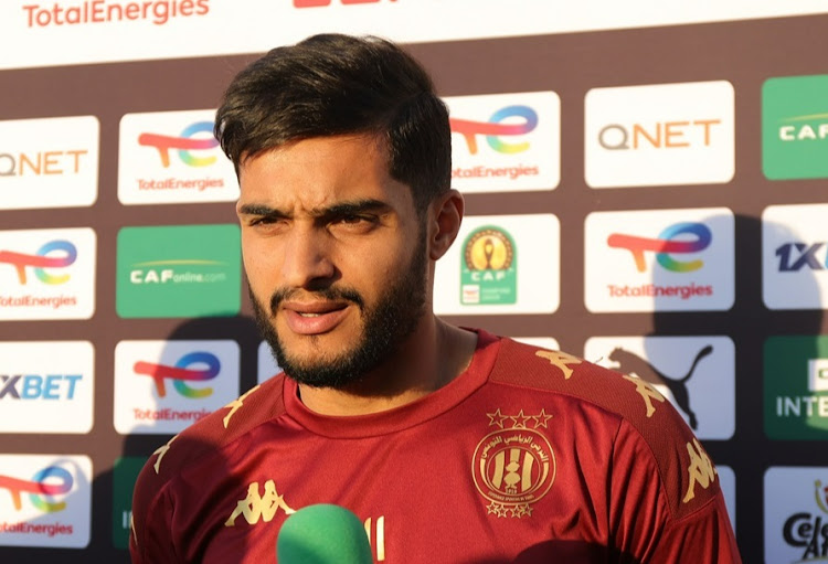 Esperance midfielder Oussama Bouguer before the training session at the University of Pretoria (Tuks) Stadium in Pretoria. Picture: Samuel Shivambu/BackpagePix