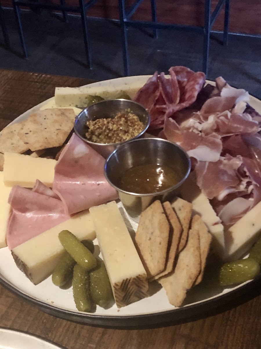 GF Charcuterie- YES the crackers are GF!