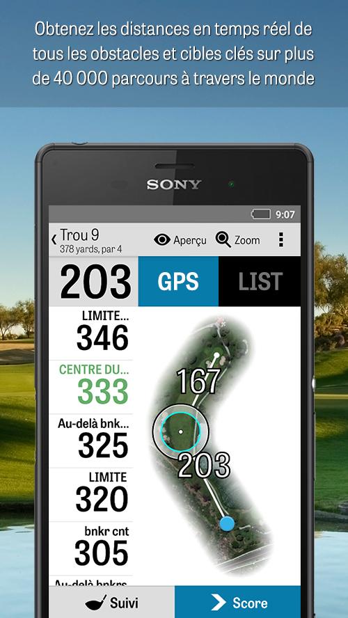 Android application Golfshot Plus: Golf GPS screenshort