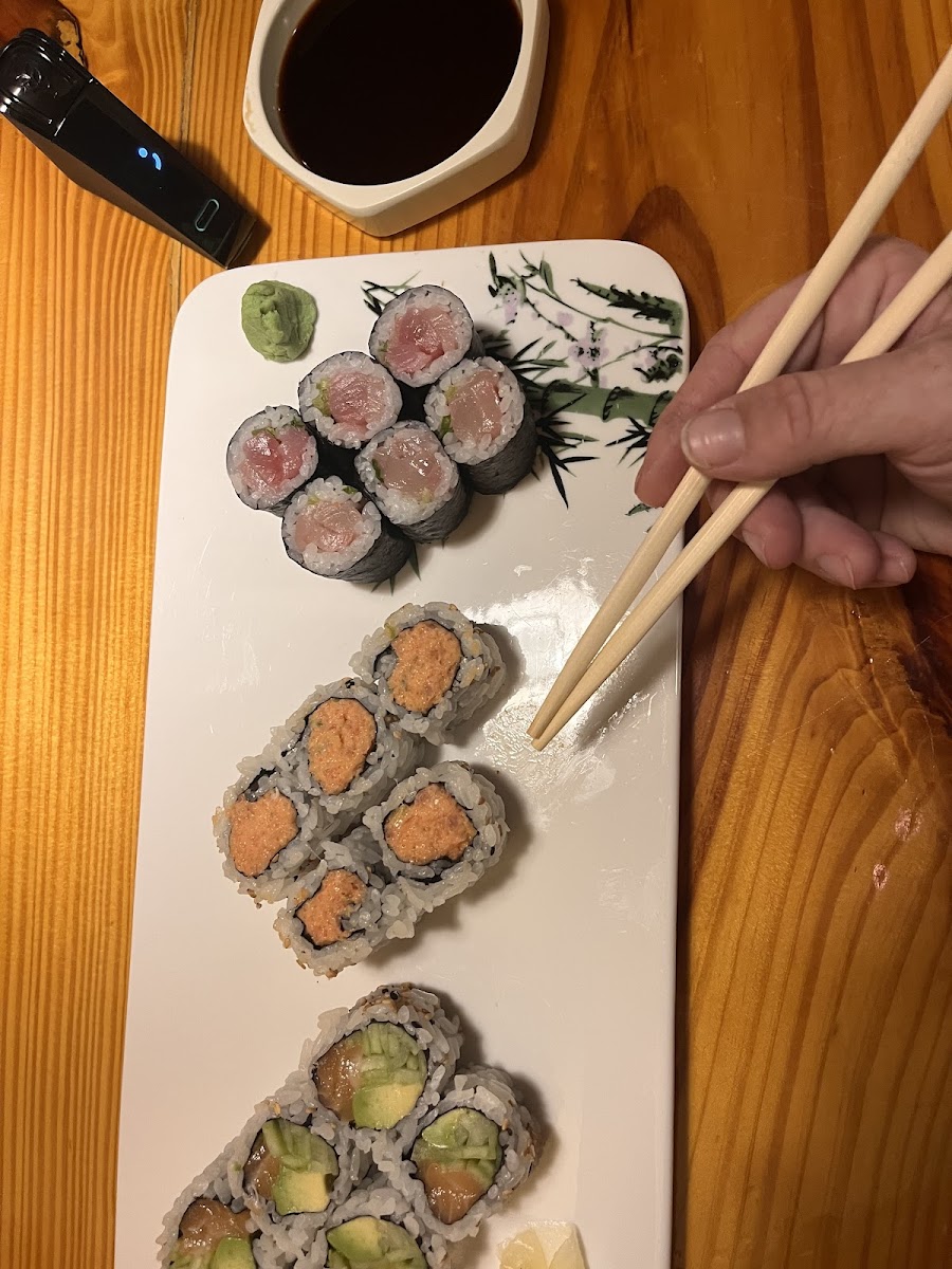 Gluten-Free at Yamato Sushi Restaurant