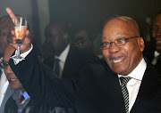 ANC president, Jacob Zuma celebrated the start of the IEC's election campaign for the 2009 elections. File photo.