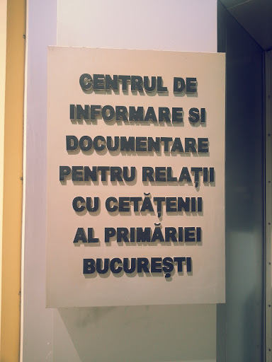 Centrul De Informare Si Documentare Pentru Relatii Cu Cetatenii Al Primariei Bucuresti