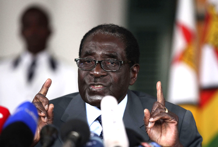 Robert Mugabe. Picture: REUTERS