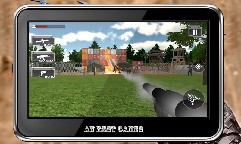 Android application Commando Attack: Action Game 2 screenshort