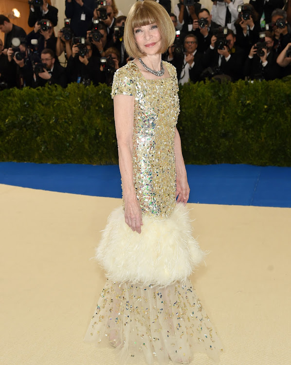 Co-Chairperson Anna Wintour attends the 'Rei KawakuboComme des Garcons Art Of The In-Between' Costume Institute Gala at Metropolitan Museum of Art on May 1 2017 in New York City