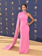 Thandie Newton at the 2018 Emmy Awards.