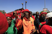 EFF supporters allegedly shouted 'shoot, shoot, shoot' during a tense stand-off in Senekal. 