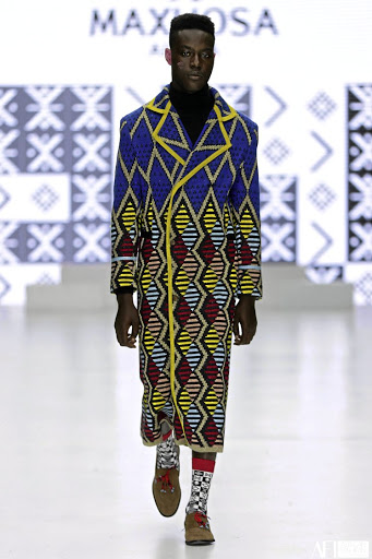 MaXhosa by Laduma uses natural, home-grown mohair and merino wool in their designs.