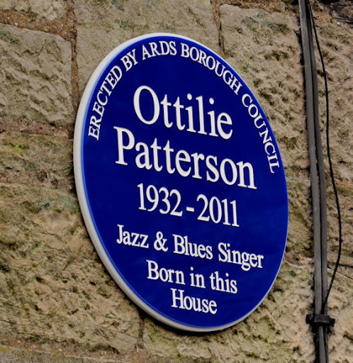 A recently-erected plaque, in memory of Ottilie Patterson Link and Link , at Carnesure Terrace, on the Old Ballygowan Road (close to here J4568 : Former Andrews Mill, Comber). Two links to You...