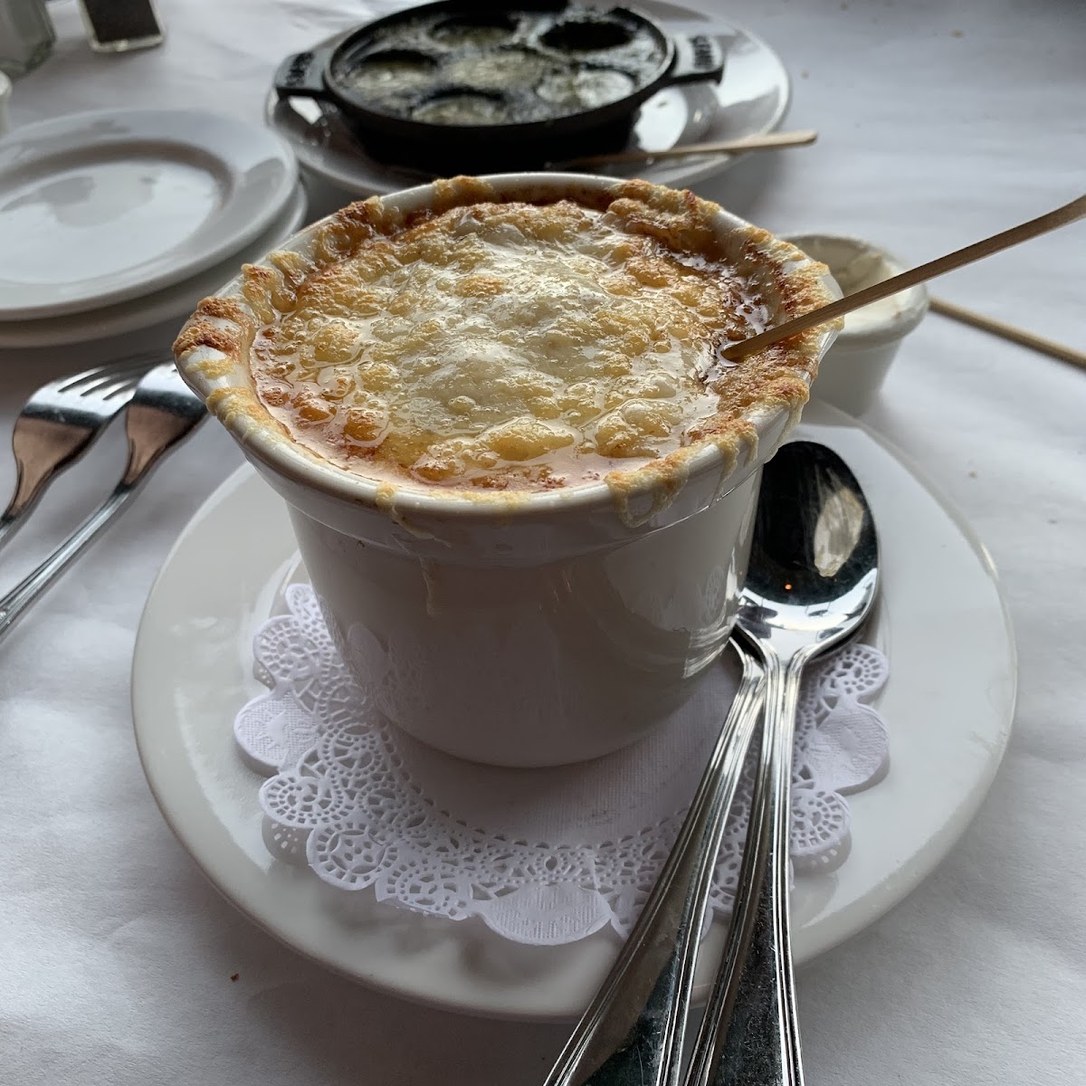 French Onion soup. So good!