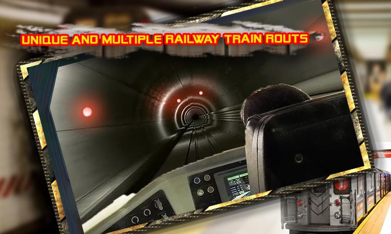 Android application Driving Train Subway Simulator screenshort